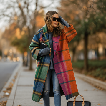 Long Wool Coat - Warm & Enchanting Colors
