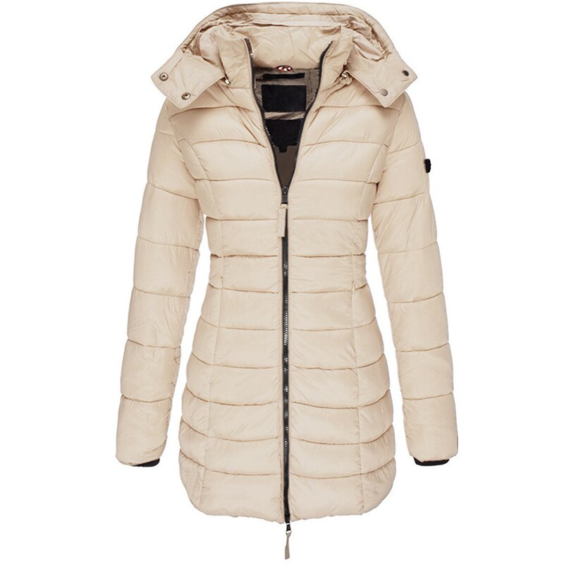 Beige puffer jacket 