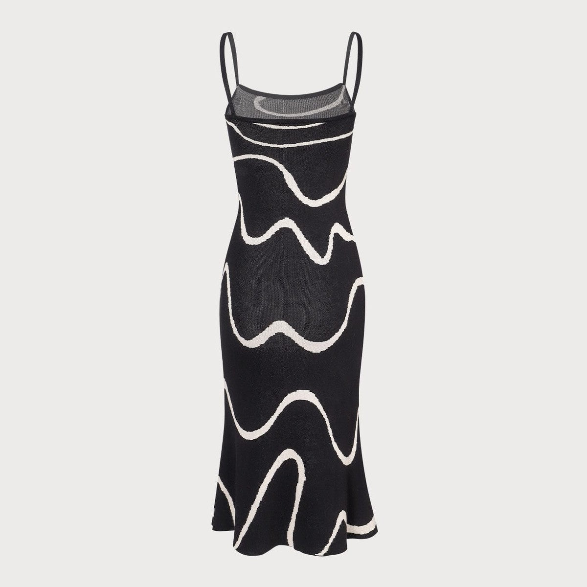 Women’s Sleeveless Bodycon Midi Dress – Mermaid Hem