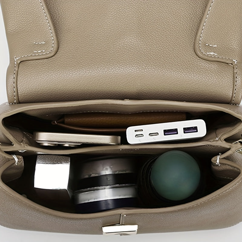 Stylish Women’s Handbag – Large Capacity PU Crossbody